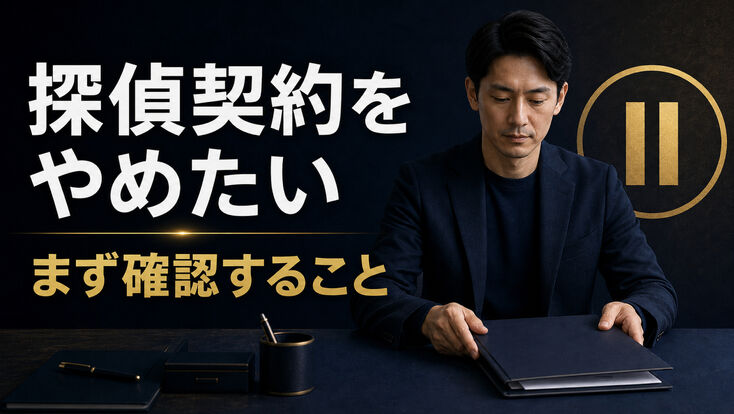 探偵との契約をキャンセルしたいときは？調査開始前後の確認手順と相談先