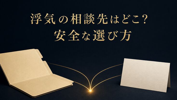 浮気の相談先はどこ？警察・弁護士・探偵の違いと安全な選び方