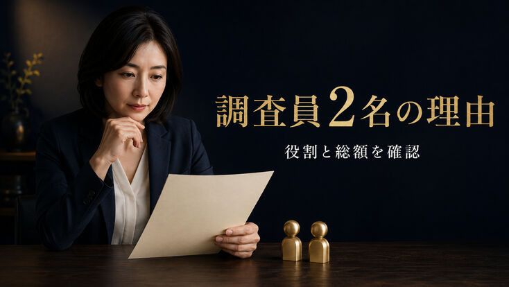 浮気調査で調査員2名を提案されたら？人数の理由と見積もりの確認項目